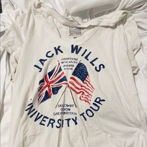 Flowy tshirt from jack wills NWOT